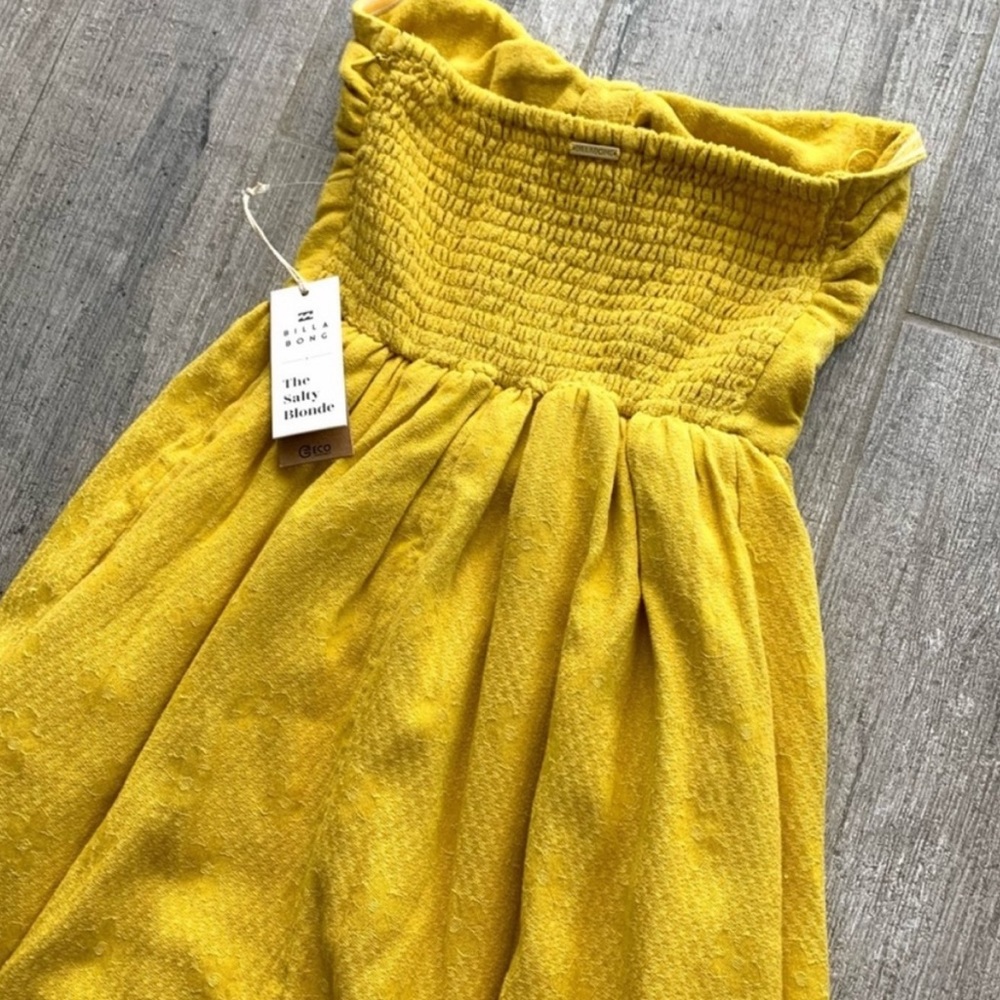 🔥🔥BILLABONG - SALTY BLONDE SUNSET GLOW HALTER MAXI DRESS🔥🔥 - Picture 8 of 15